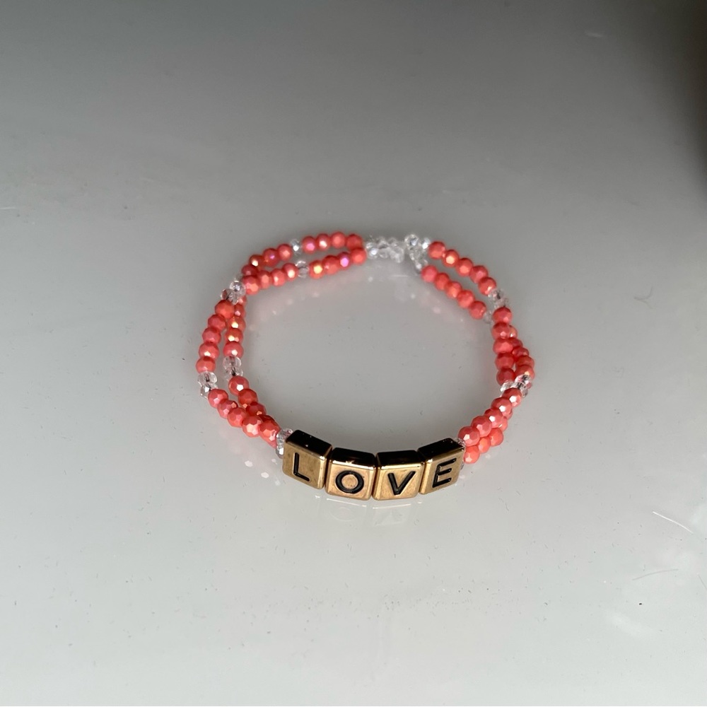 Handmade Love bracelet